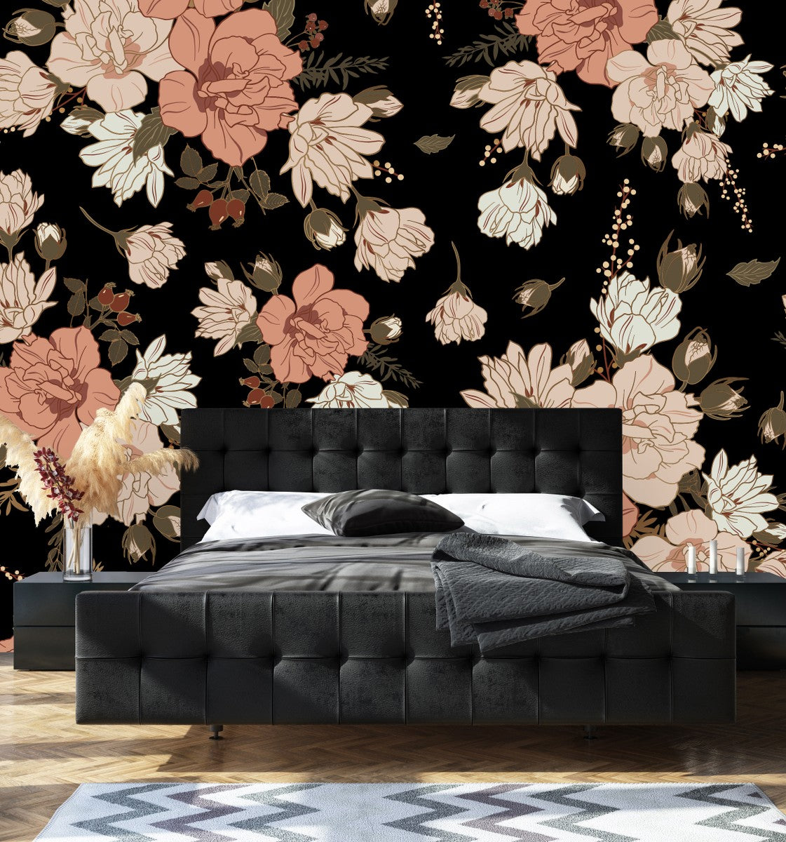 11,656 Black Wallpaper Bedroom Images, Stock Photos & Vectors | Shutterstock