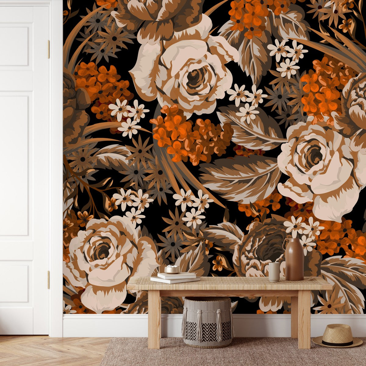 Pip Studio Dutch Floral Wallpaper