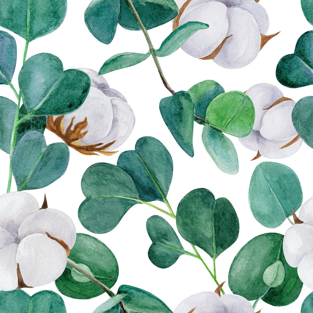 Cotton Wallpaper uniQstiQ Botanical