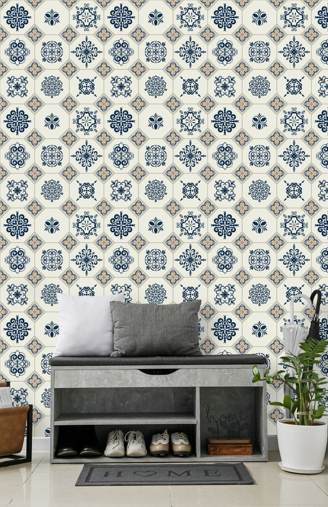 Geometrical Tile Wallpaper