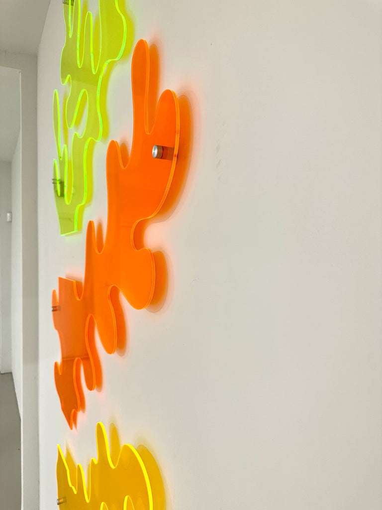 set-of-3-fluorescent-acrylic-art-neon-pop-art-wall-art-modern-art-wall-sculpture-abstract-wall-decor-neon-acrylic-glow-acrylic