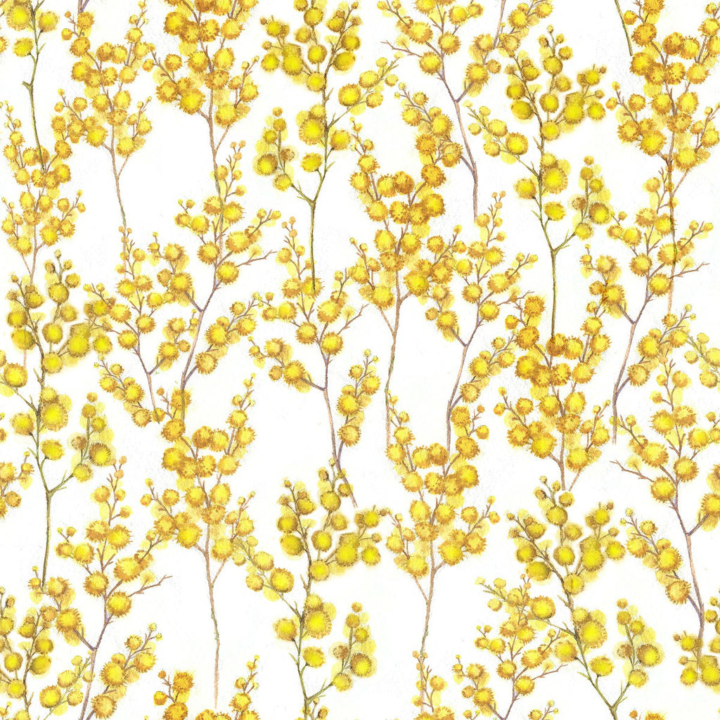 Little Yellow Flowers Wallpaper uniQstiQ Floral