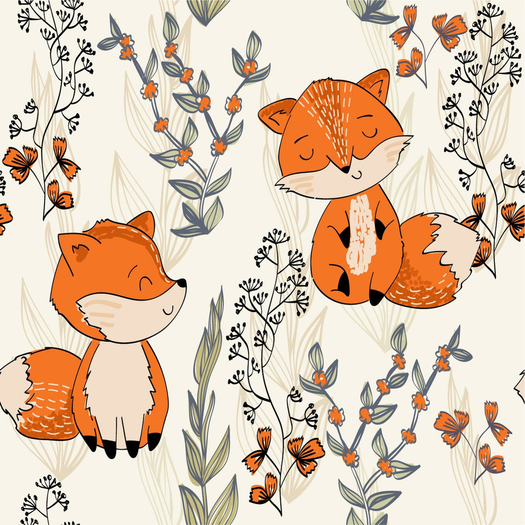 Foxes Wallpaper uniQstiQ Kids