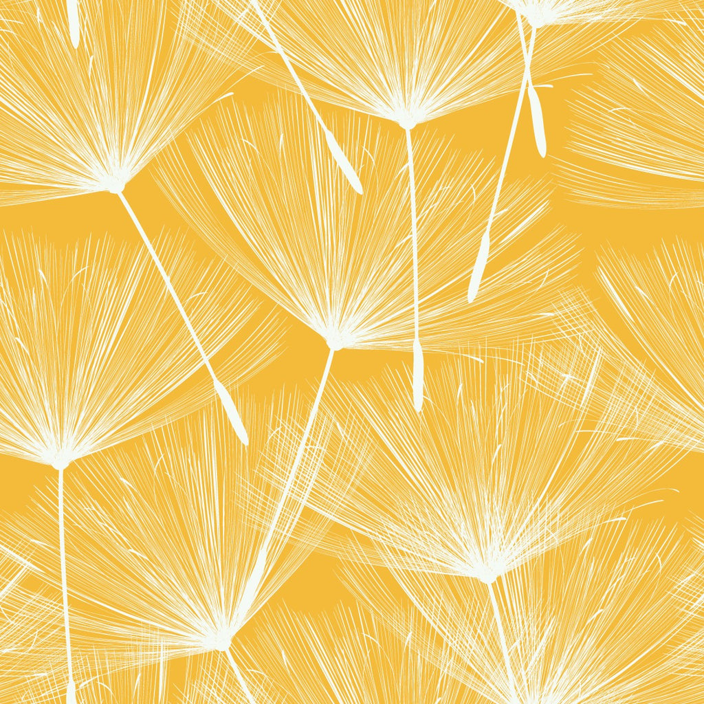 Yellow Botanical Wallpaper  uniQstiQ Botanical