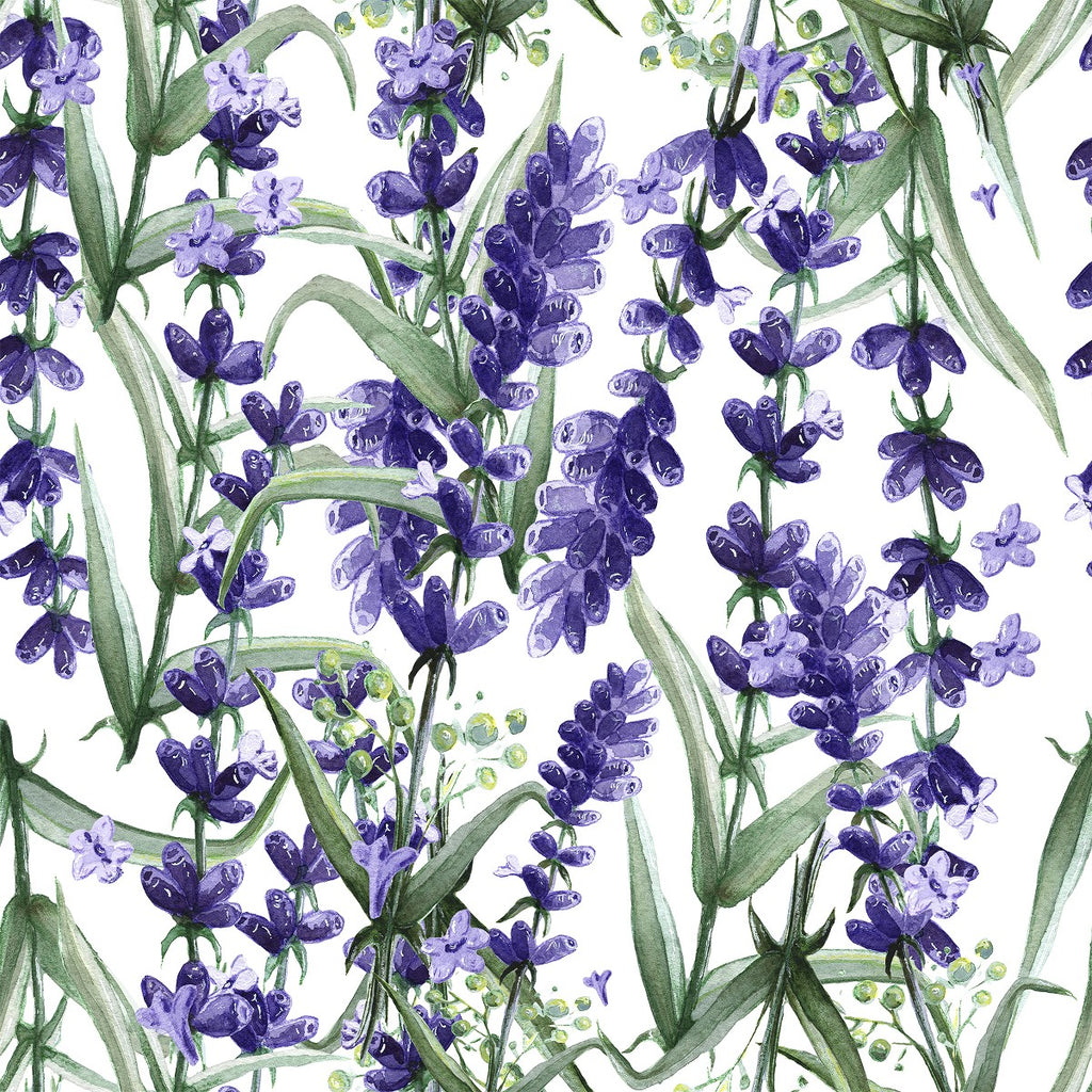 Lavender Flowers Wallpaper uniQstiQ Floral