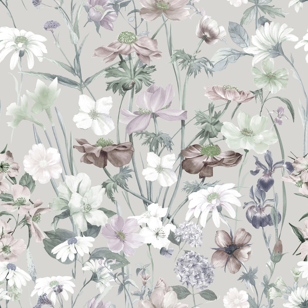 Meadow Flowers Wallpaper  uniQstiQ Murals
