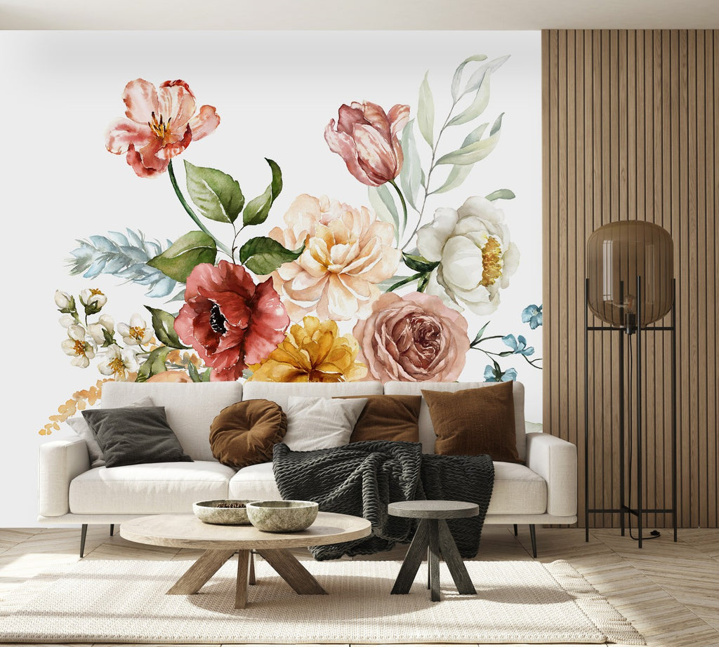 Summer Bouquet Wallpaper uniQstiQ Murals