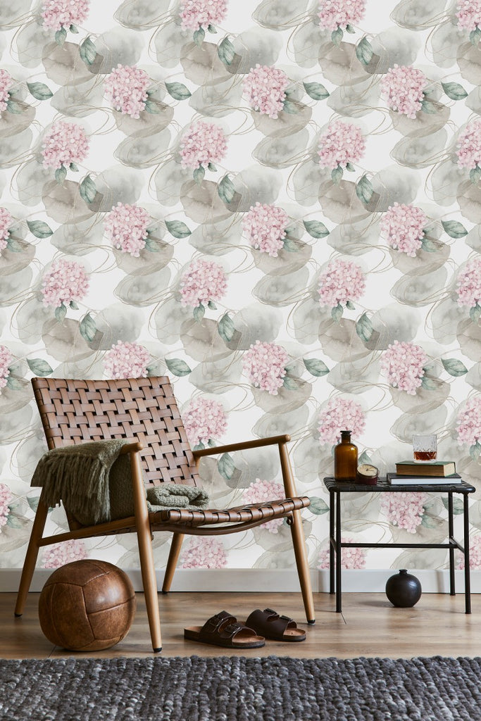 Pink Little Flowers Wallpaper uniQstiQ Floral