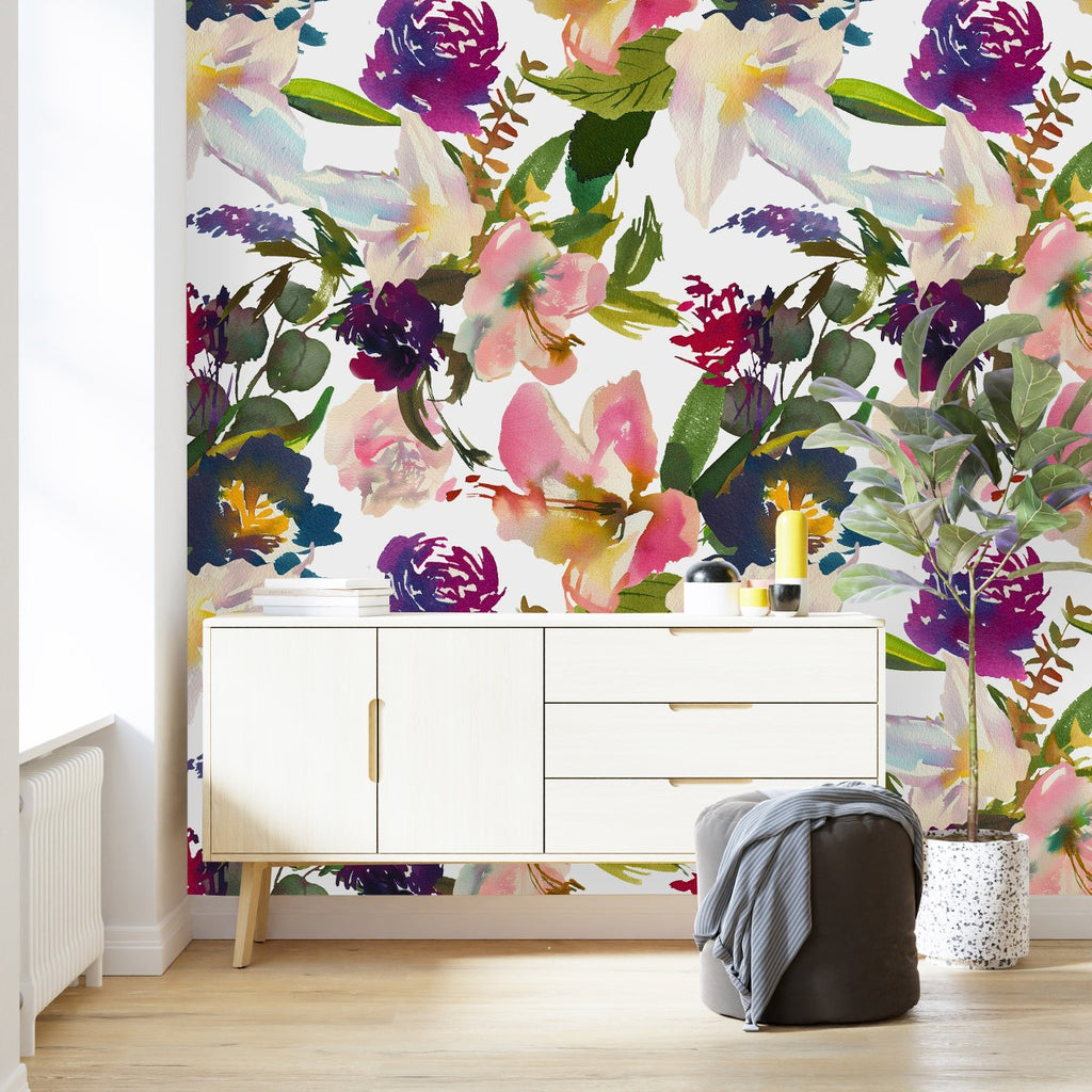 Floral Design Wallpaper uniQstiQ Murals