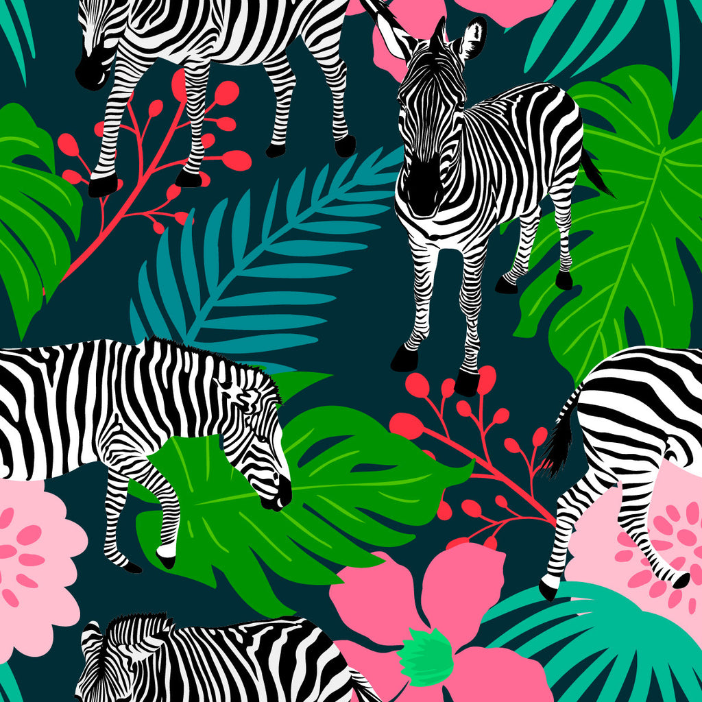 Zebra's Pattern Wallpaper  uniQstiQ Kids