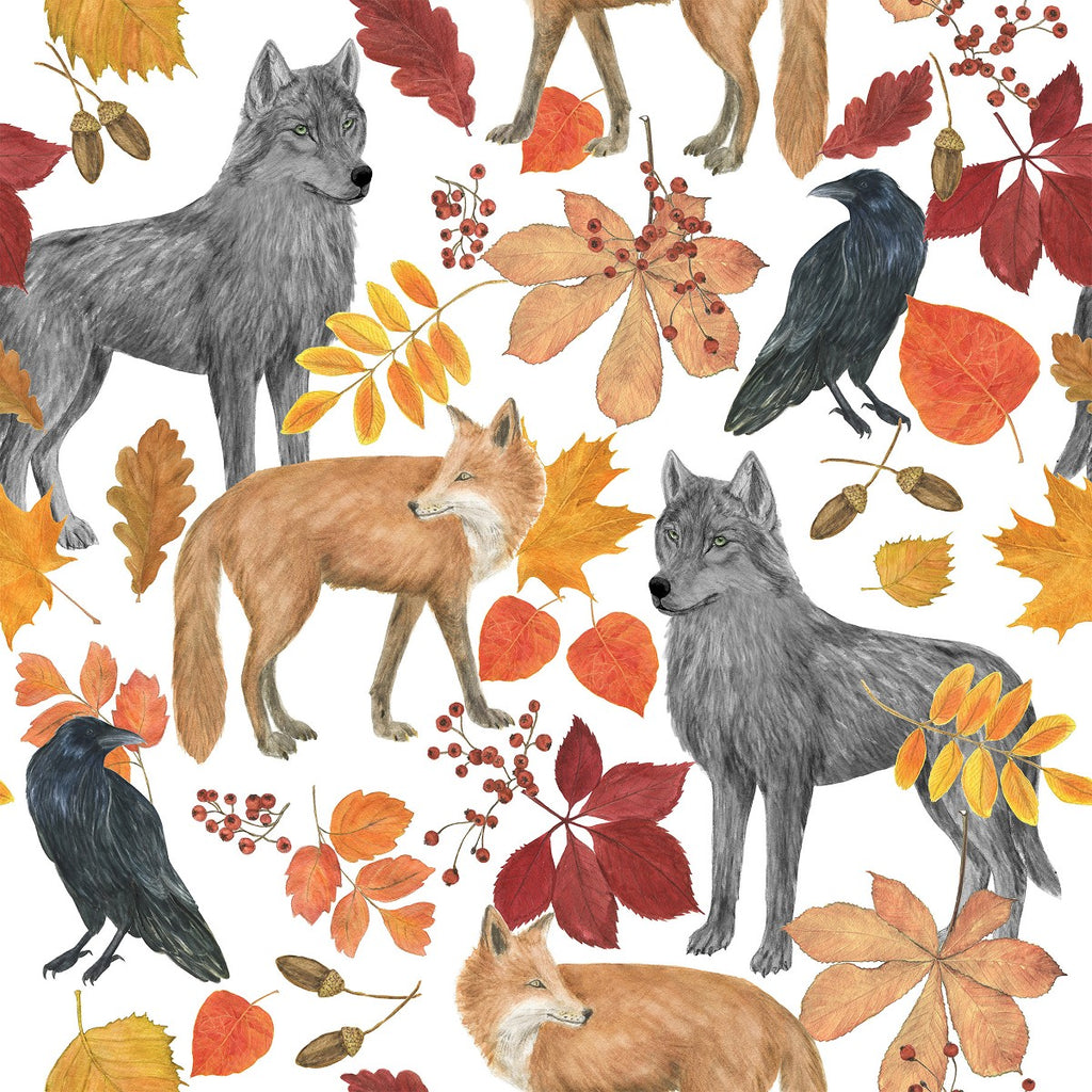 Forest Animals Wallpaper uniQstiQ Kids