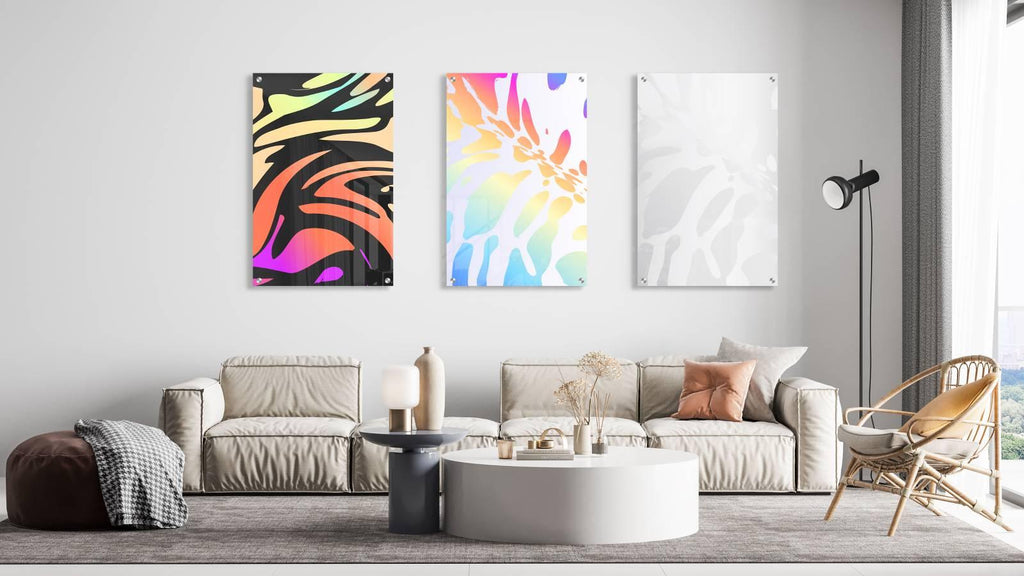 Brightly Design Set of 3 Prints Modern Wall Art Modern Artwork Image 2