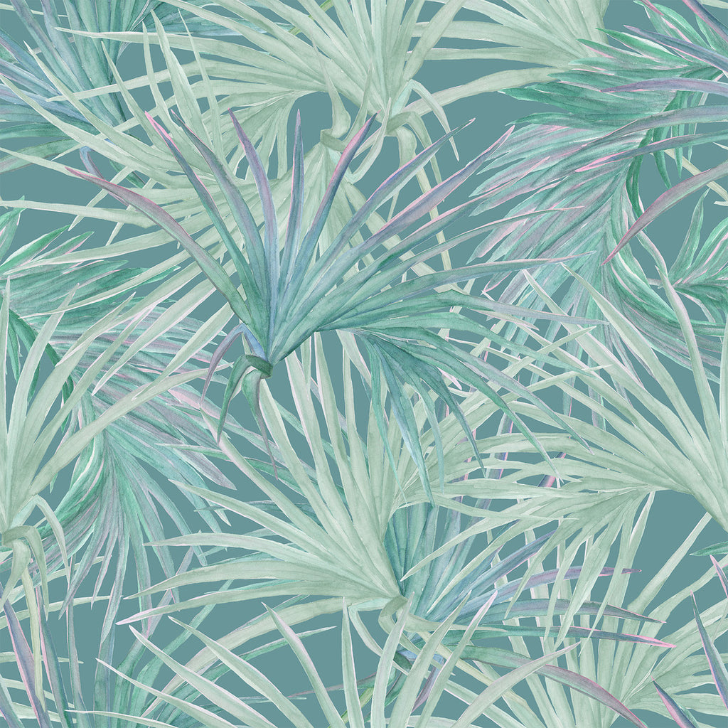 Exotic Green Pattern Wallpaper uniQstiQ Tropical
