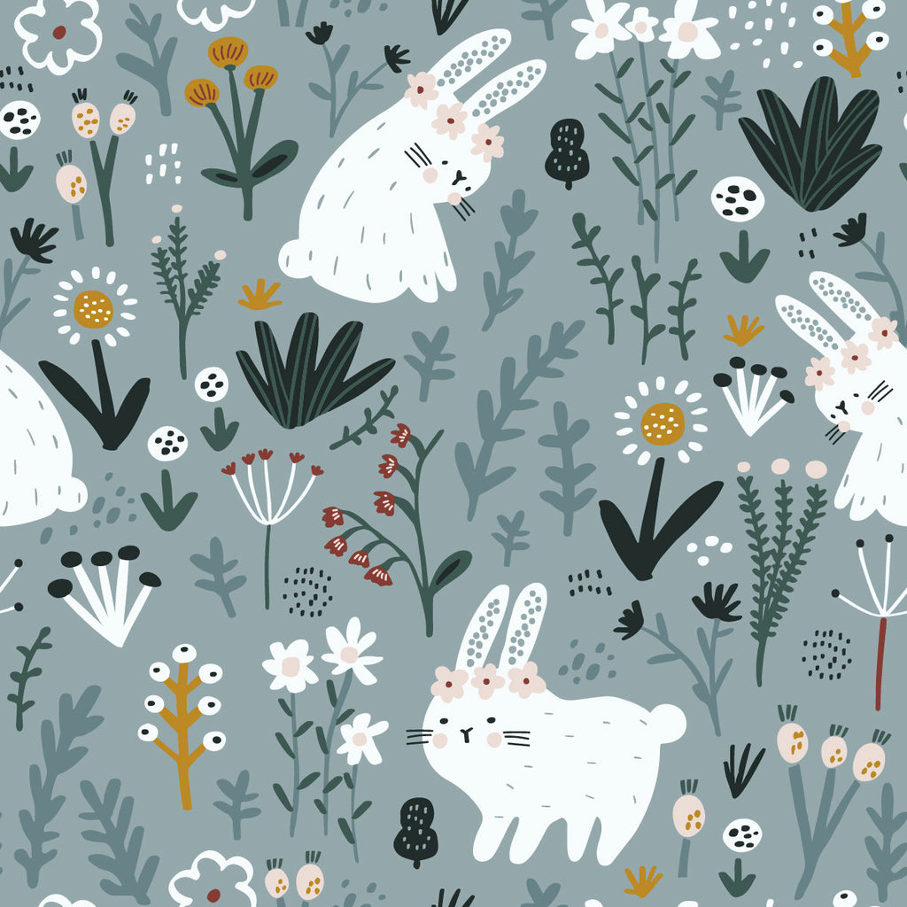 Little Hares Wallpaper uniQstiQ Kids