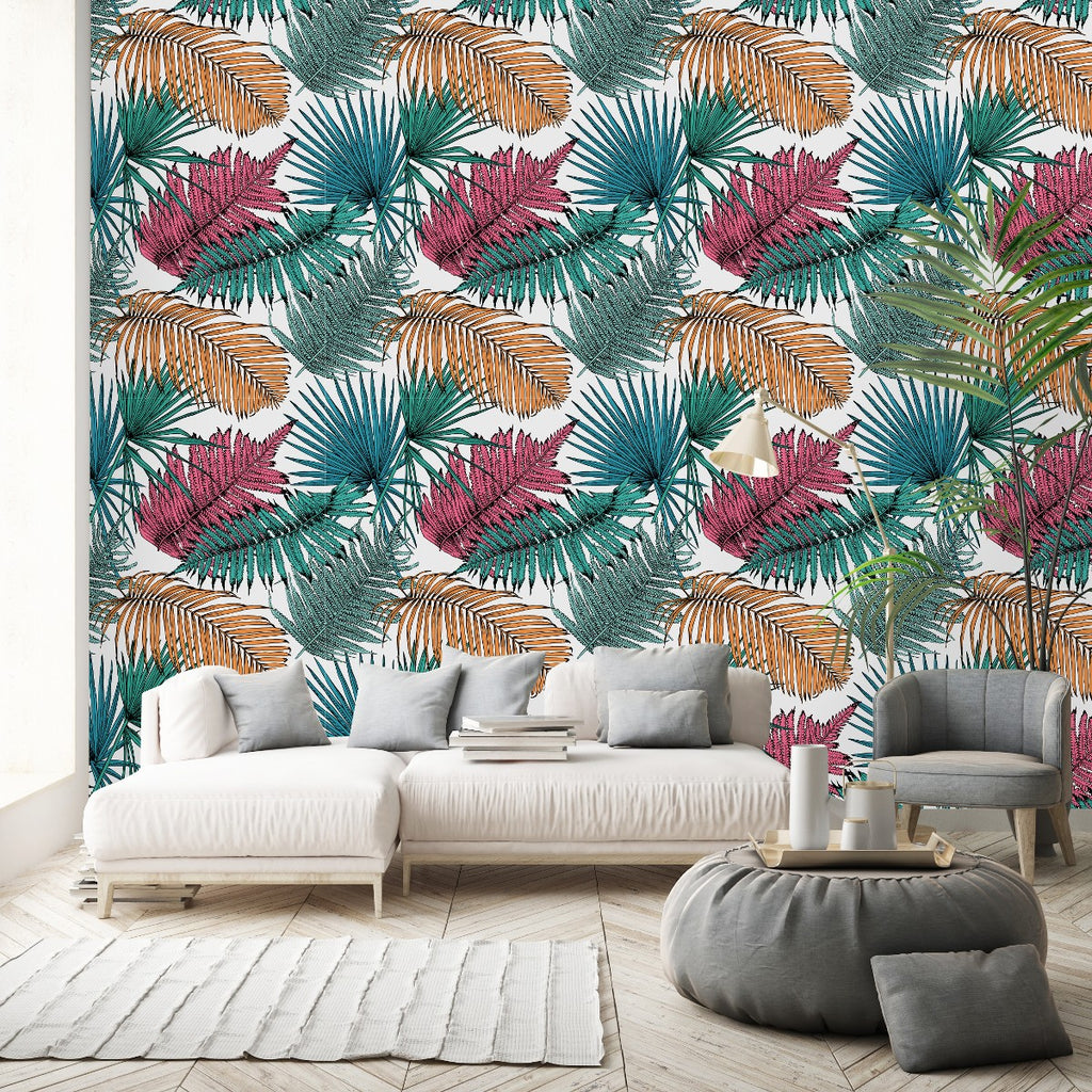 Fern Leaves Wallpaper uniQstiQ Tropical
