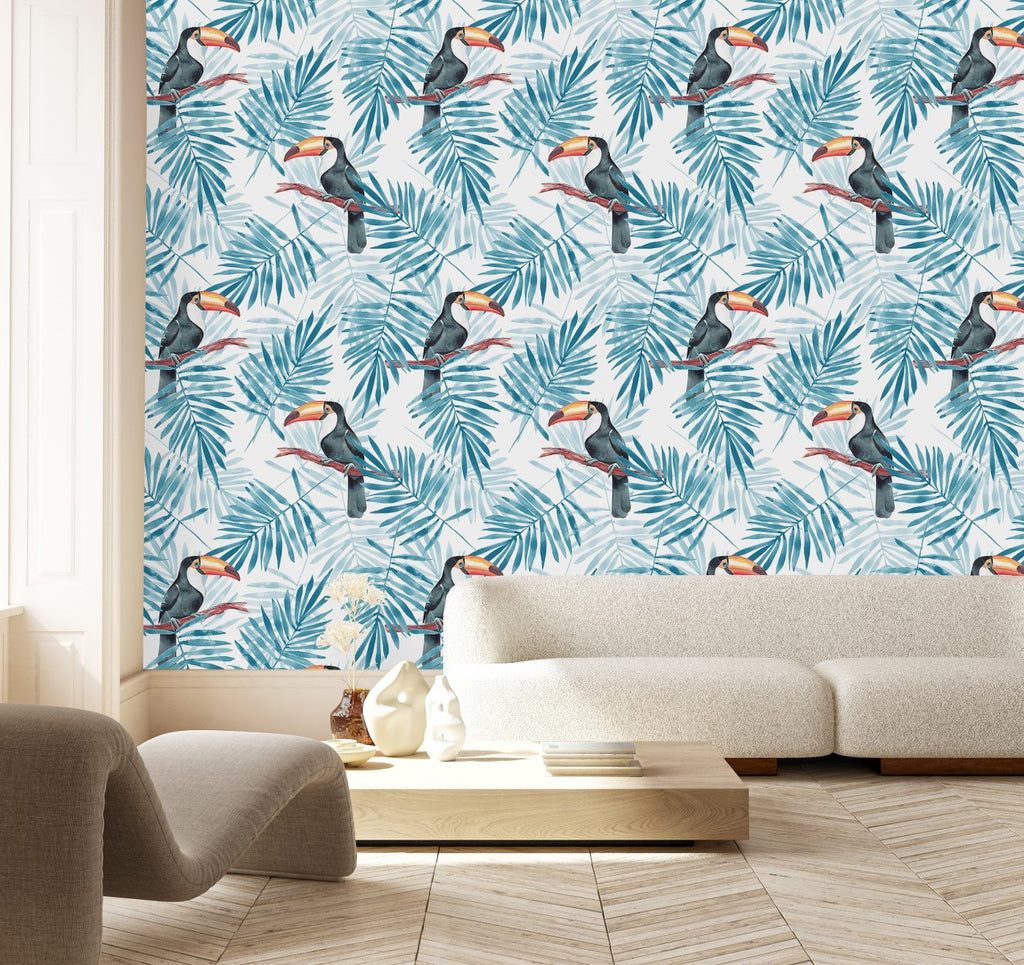 Toucan Birds Wallpaper  uniQstiQ Tropical