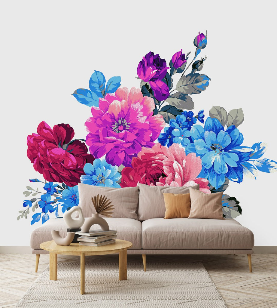 Floral Bouquet Wallpaper  uniQstiQ Murals