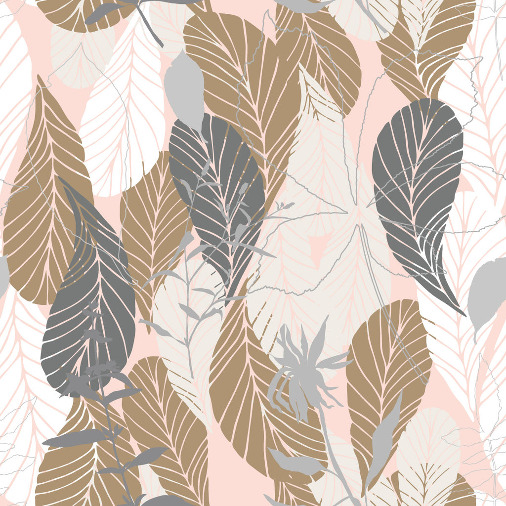 Leaves Wallpaper  uniQstiQ Botanical