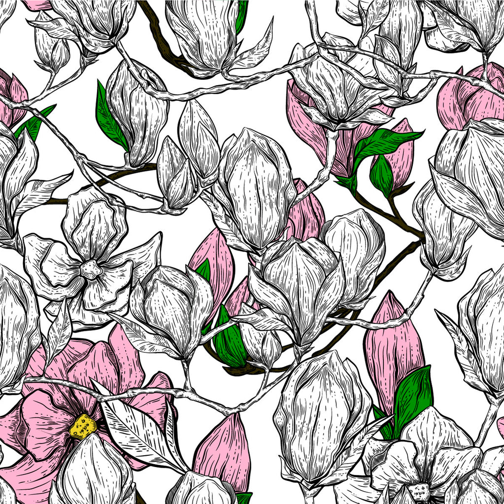 Magnolia Wallpaper uniQstiQ Floral