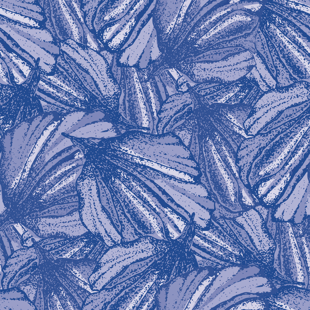 Large Blue Petals Wallpaper uniQstiQ Botanical
