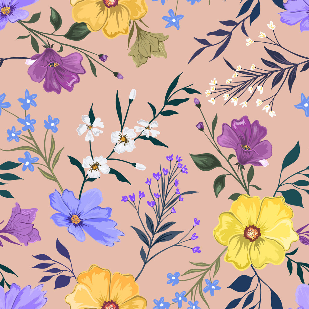 Spring Flowers Wallpaper uniQstiQ Floral