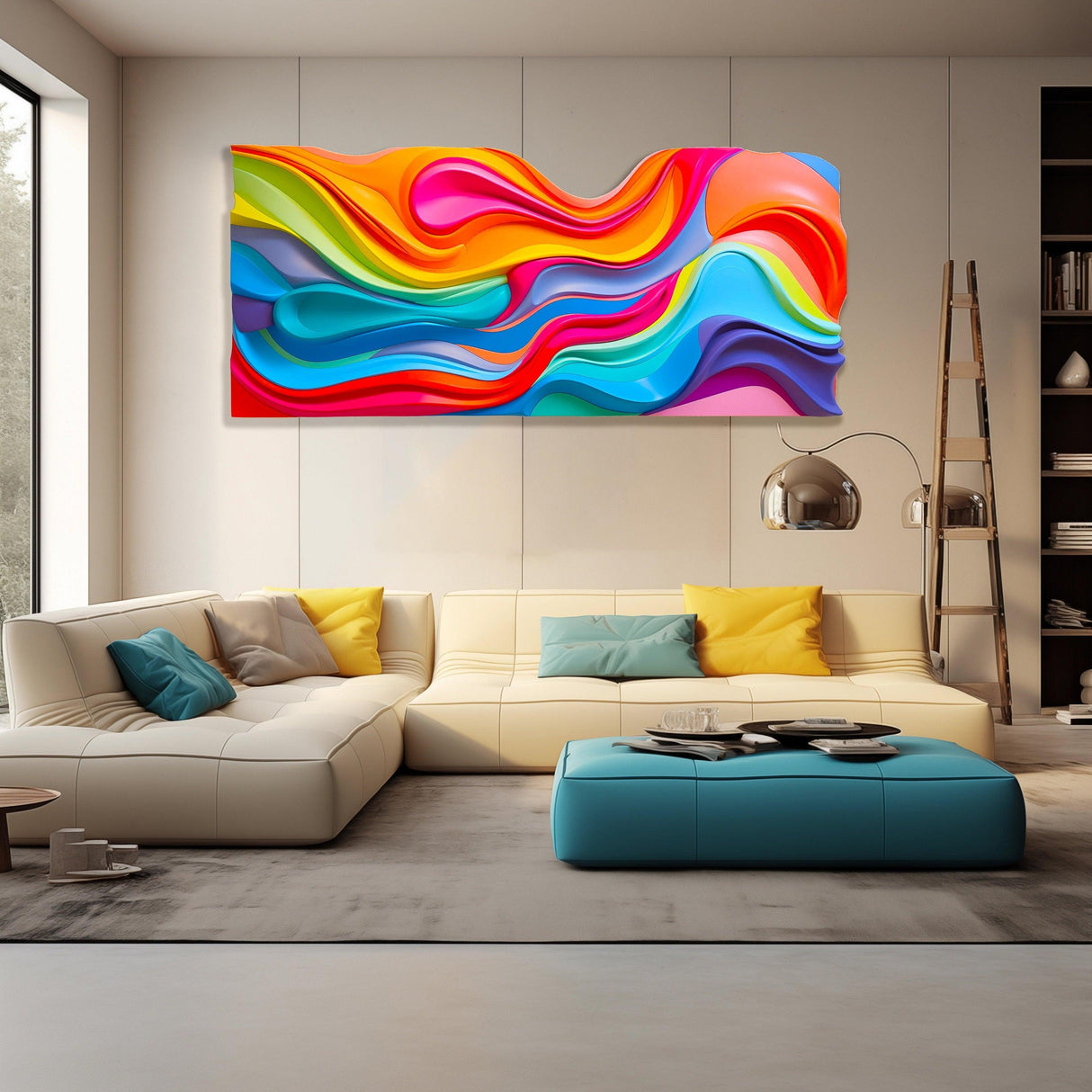 Abstract Wall Art Wall Art Prints Large Modern Colorful Wall Art Artwork Home Decor Pop Art Sculpture uniqstiq Plexiglass Art Printed
