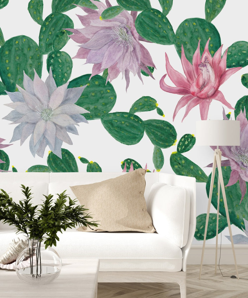 Cactus flowers Wallpaper