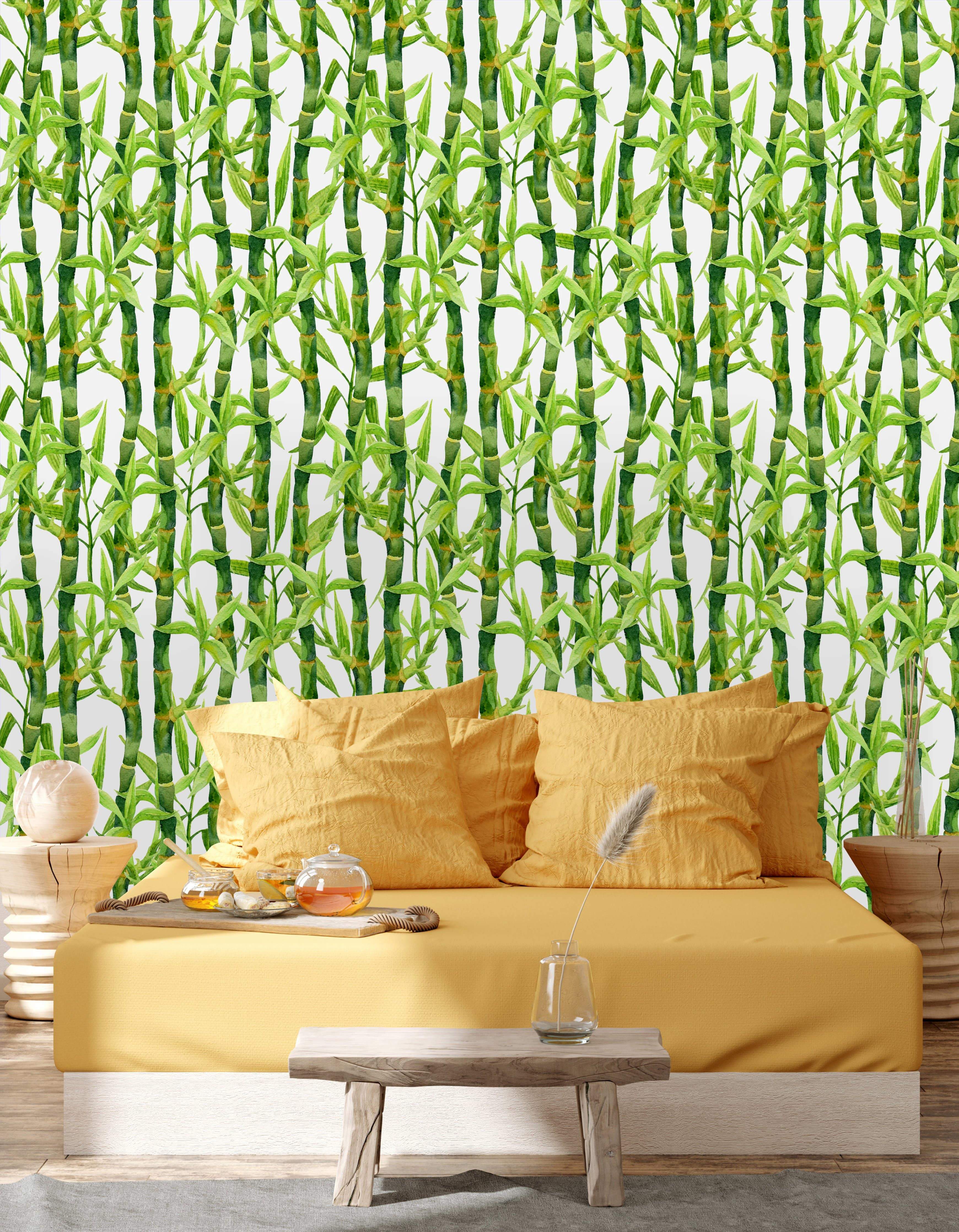 Customized Bamboo Wallpaper