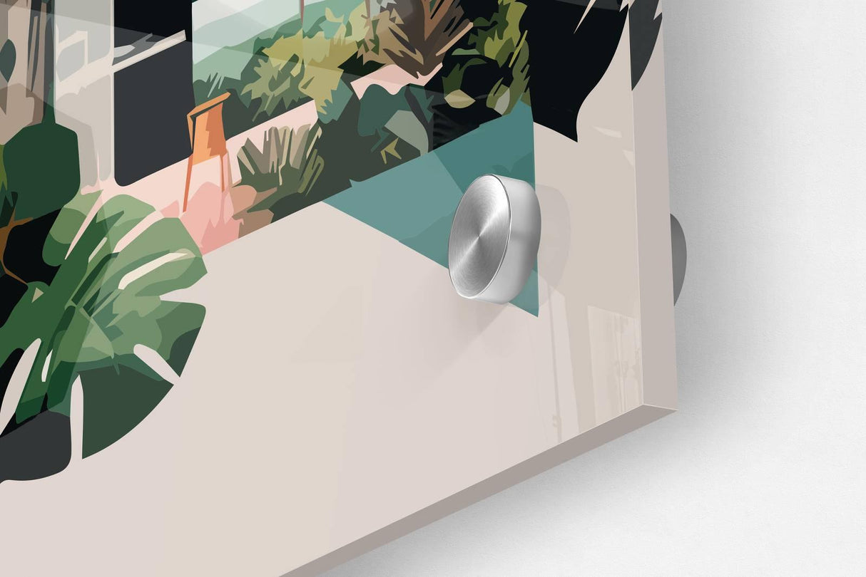 Beach House Pattern Set of 3 Prints Modern Wall Art Modern Artwork Image 3