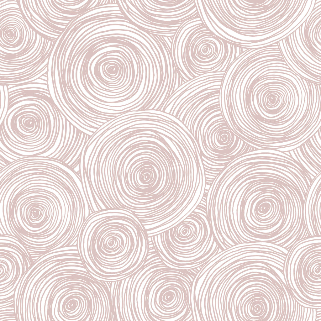 uniQstiQ Geometric Big Hand Drawn Spirals Wallpaper Wallpaper