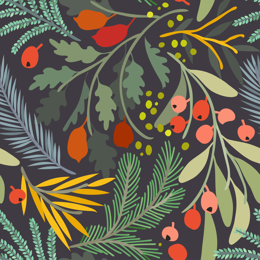 uniQstiQ Botanical Botanical Background Wallpaper Wallpaper