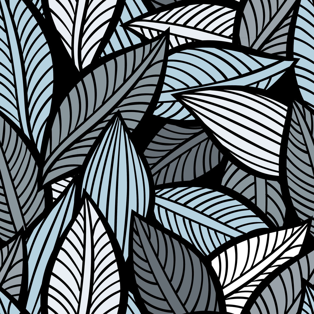 uniQstiQ Botanical Dark Leaves Wallpaper Wallpaper