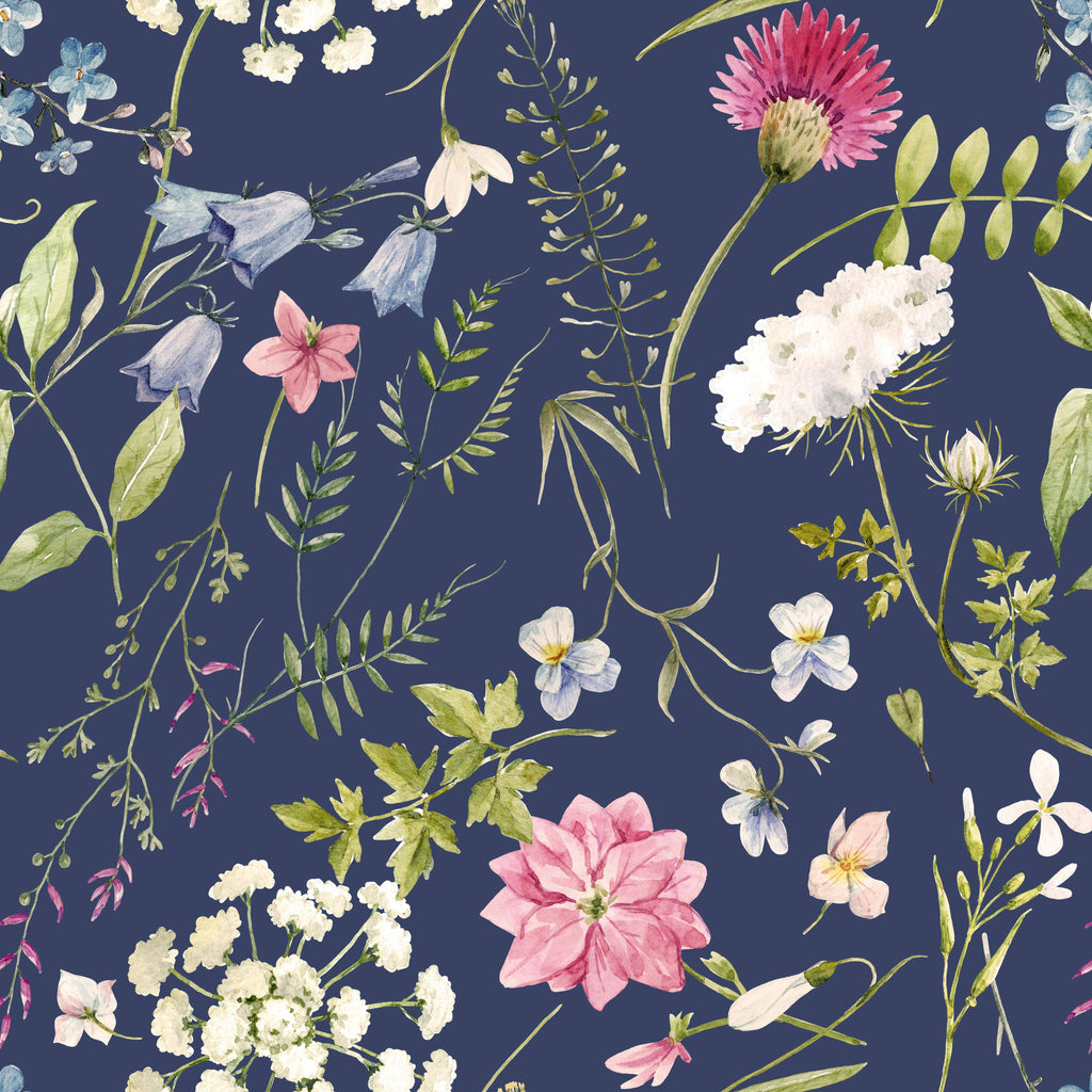 uniQstiQ Floral Delicate Flowers Wallpaper Wallpaper