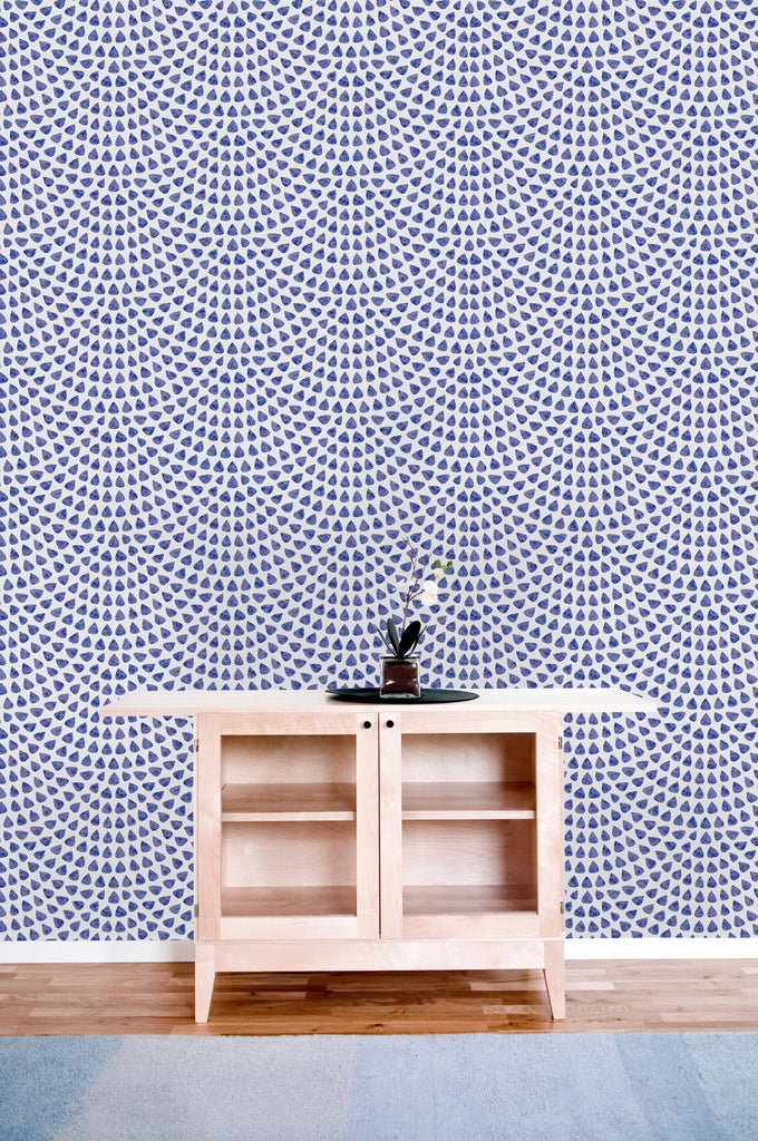 uniQstiQ Geometric Drops Pattern Wallpaper Wallpaper