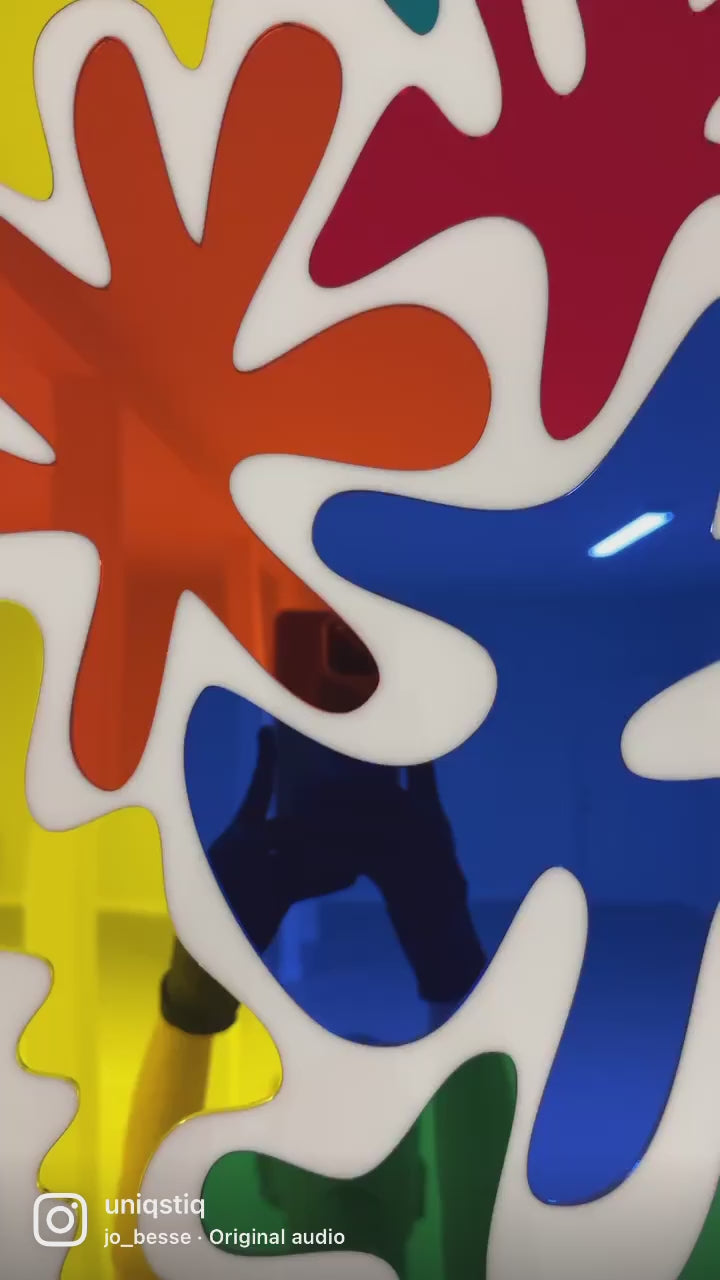 Matisse Art Mirrored Wall Sculpture