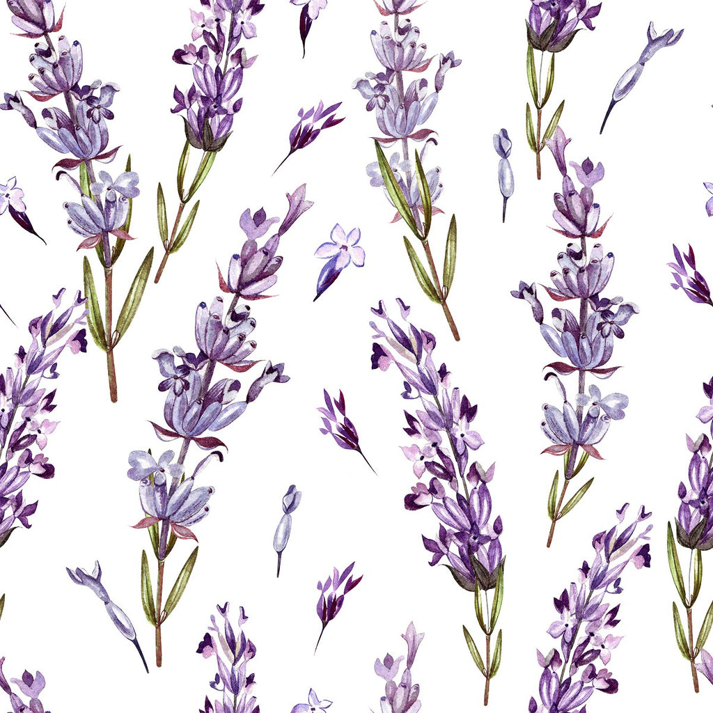 Little Purple Flowers Wallpaper uniQstiQ Floral