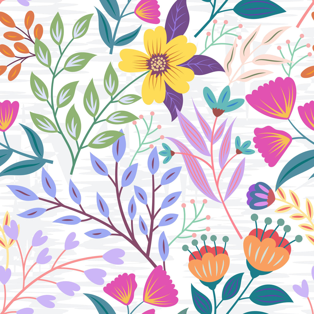 uniQstiQ Floral Floral Design Wallpaper Wallpaper