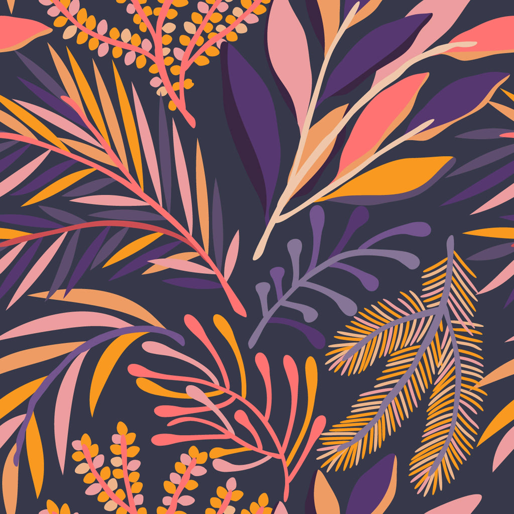 uniQstiQ Floral Floral Pattern Wallpaper Wallpaper