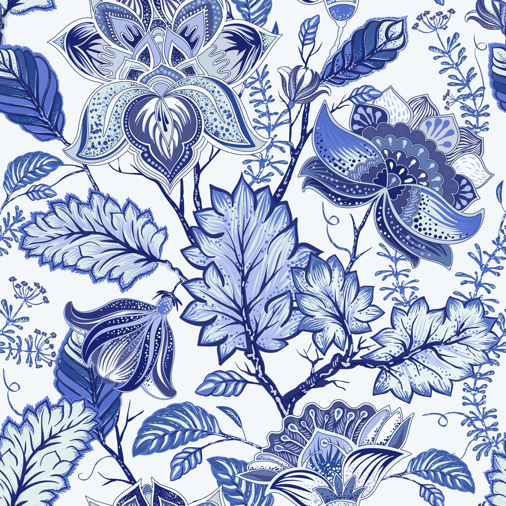 uniQstiQ Floral Flowers in Provence Style Wallpaper Wallpaper