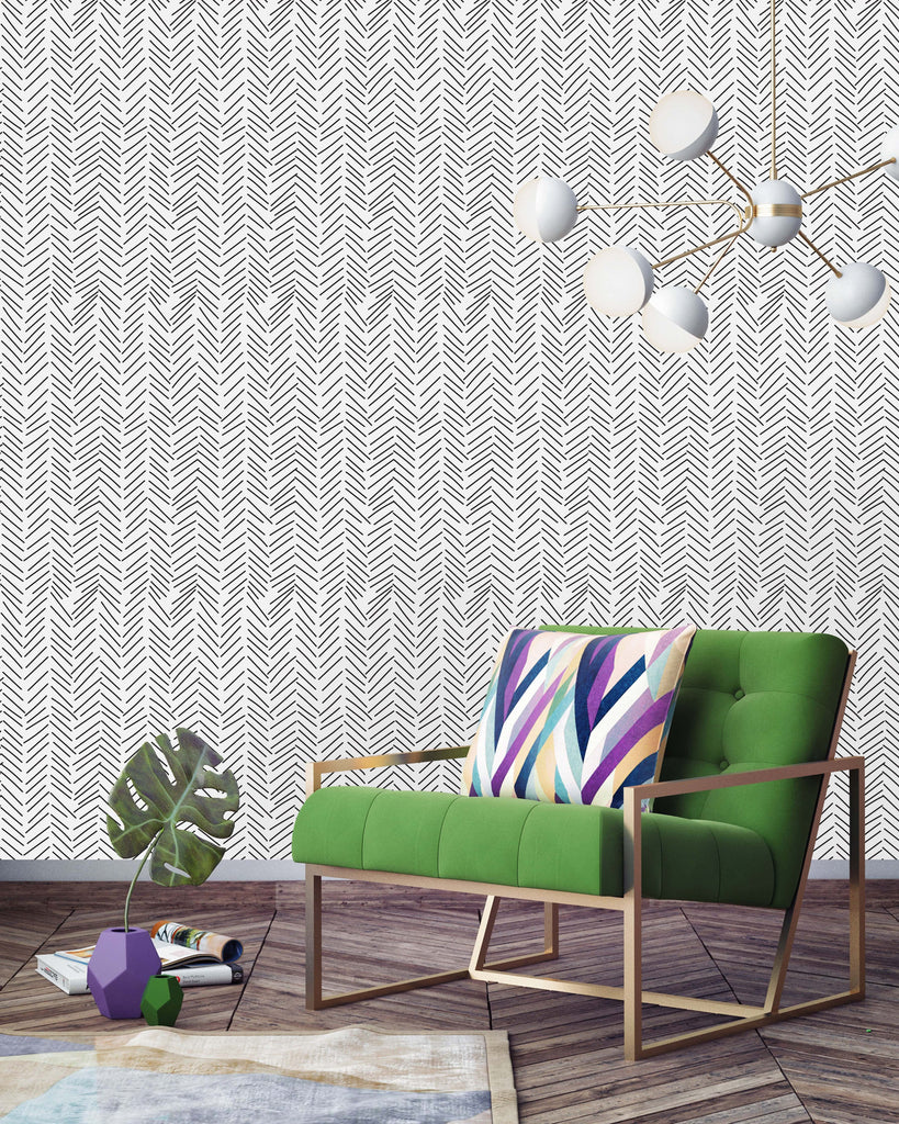 uniQstiQ Geometric Geometric Sticks Wallpaper Wallpaper