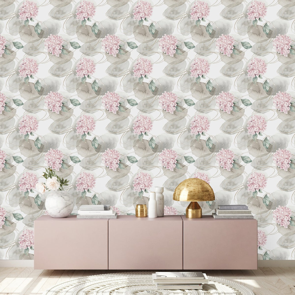 Pink Little Flowers Wallpaper uniQstiQ Floral