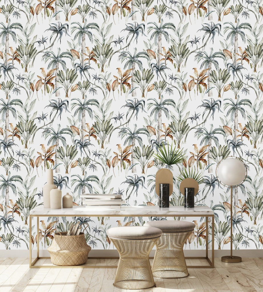 Palms  Design Wallpaper uniQstiQ Tropical