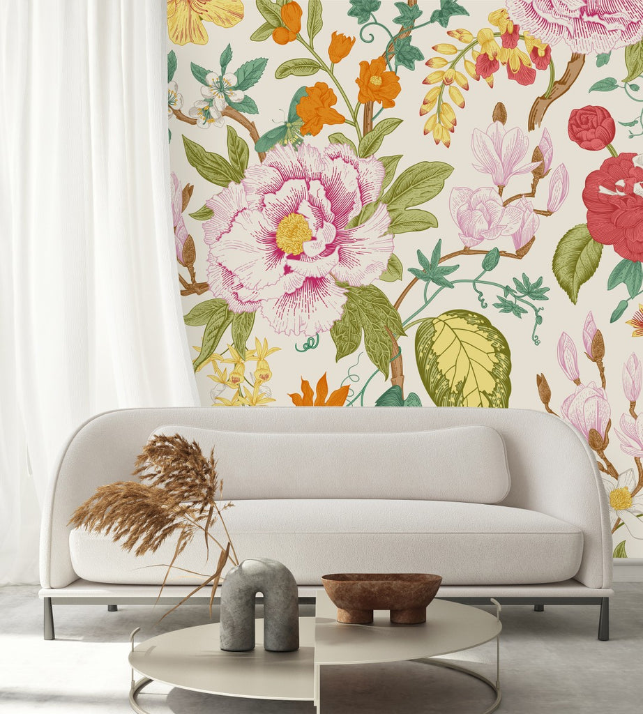 Floral Wallpaper  uniQstiQ Murals