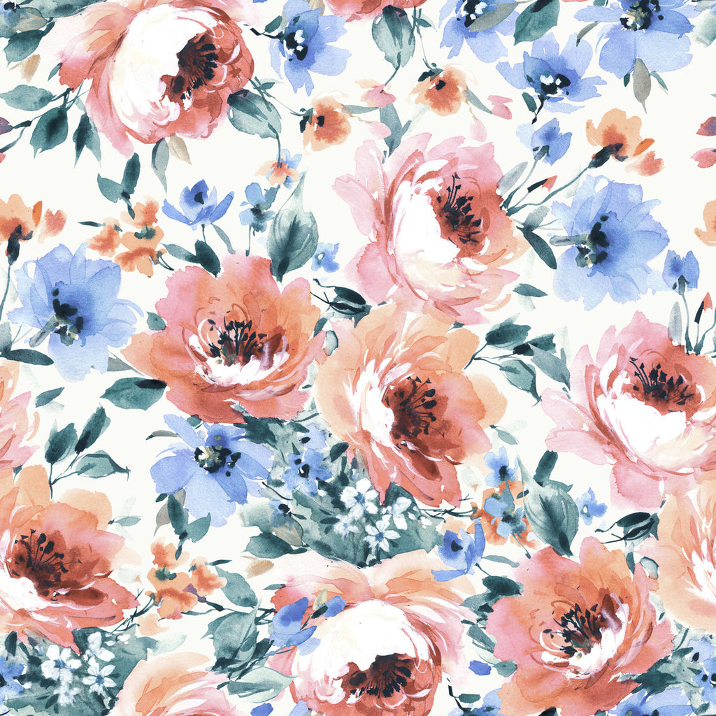 Floral Pattern Wallpaper uniQstiQ Murals
