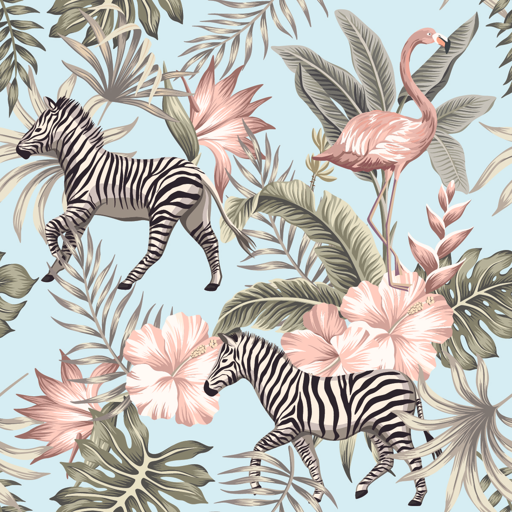 Exotic Animals Wallpaper  uniQstiQ Tropical