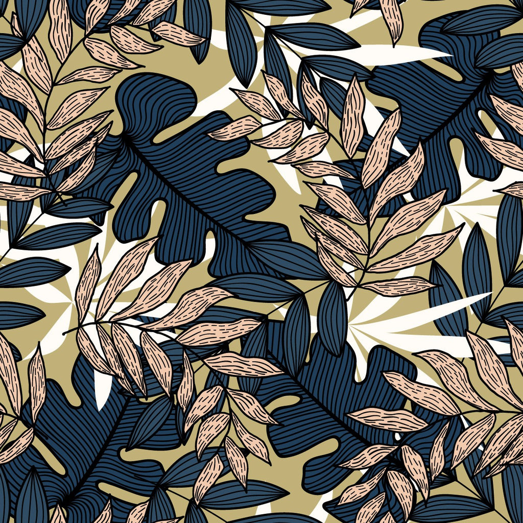 Leaves Pattern Wallpaper uniQstiQ Botanical