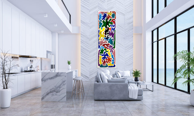 oversized-multicolor-art-mirrored-acrylic-art-wall-art-made-in-usa-mirror-wall-decor-wall-sculpture-matisse-art