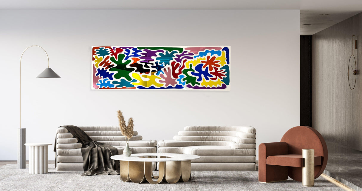 oversized-multicolor-art-mirrored-acrylic-art-wall-art-made-in-usa-mirror-wall-decor-wall-sculpture-matisse-art