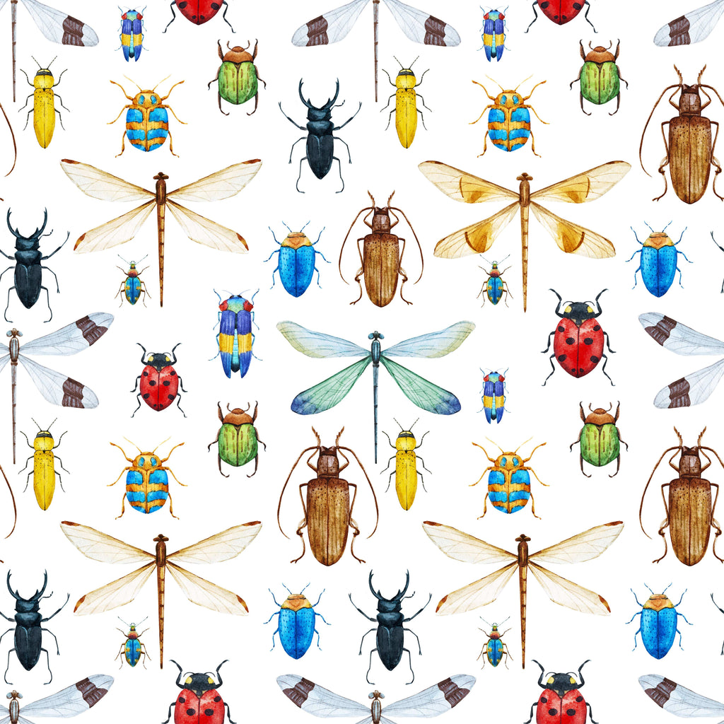uniQstiQ Botanical Mix of Bugs Wallpaper Wallpaper