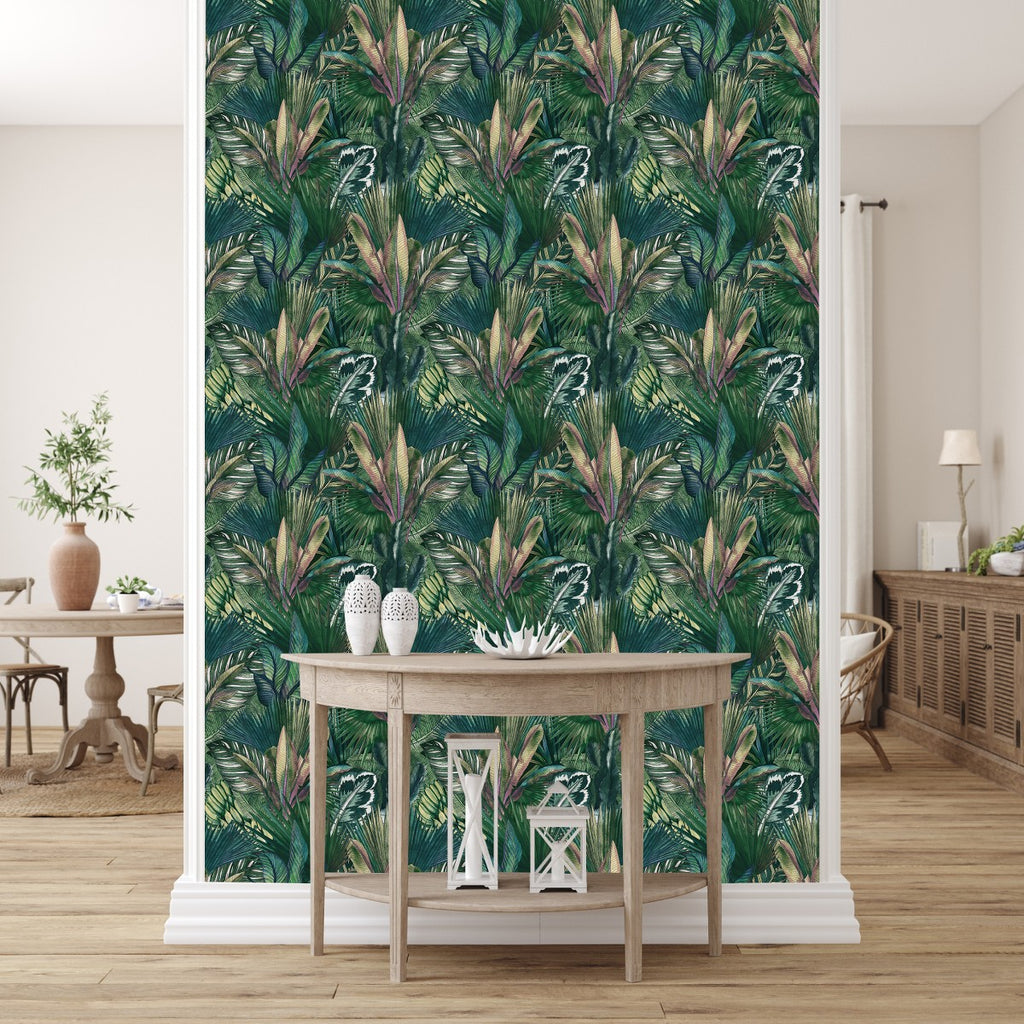 Tropical Leaves Wallpaper  uniQstiQ Tropical